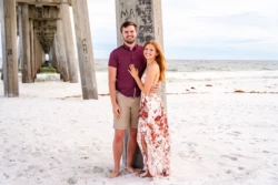 Pensacola Beach Proposal Magic: Tyler & Macy's Unforgettable Engagement 9 Tyler's Wedding Proposal To Macy on Pensacola Beach - KDH Weddings