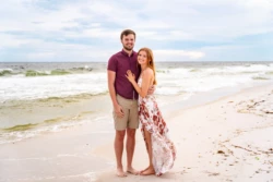 Pensacola Beach Proposal Magic: Tyler & Macy's Unforgettable Engagement 11 Tyler's Wedding Proposal To Macy on Pensacola Beach - KDH Weddings