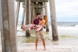 Pensacola Beach Proposal Magic: Tyler & Macy's Unforgettable Engagement 16 Tyler's Wedding Proposal To Macy on Pensacola Beach - KDH Weddings