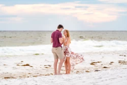 Pensacola Beach Proposal Magic: Tyler & Macy's Unforgettable Engagement 2 Tyler's Wedding Proposal To Macy on Pensacola Beach - KDH Weddings
