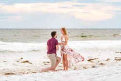 Pensacola Beach Proposal Magic: Tyler & Macy's Unforgettable Engagement 3 Tyler's Wedding Proposal To Macy on Pensacola Beach - KDH Weddings