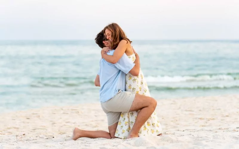 Wedding proposal Photographer & Videographer services by KDH Weddings in Pensacola, Pensacola Beach, Fort Walton Beach, Rosemary Beach, Destin, Okaloosa Island, Mobile, Fairhope, Gulf Shores